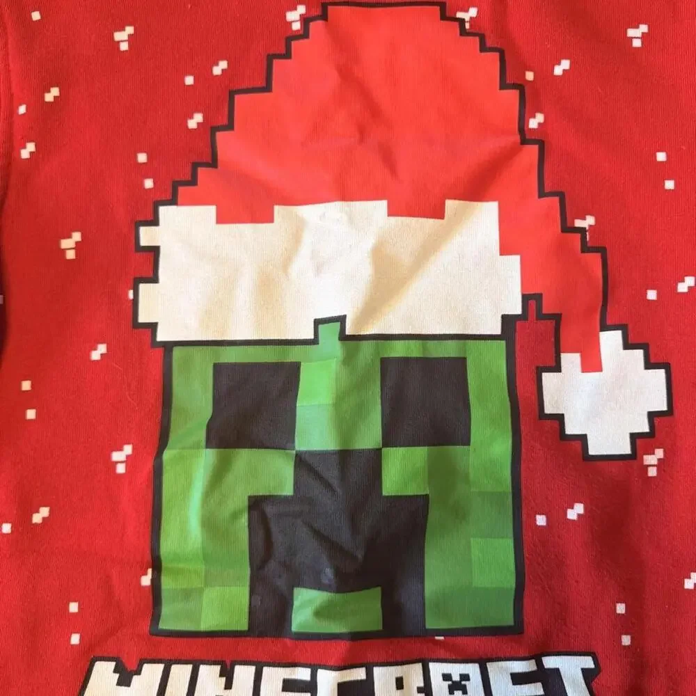 Minecraft Men's red